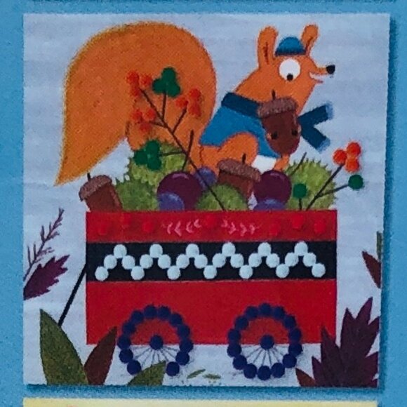 New Sealed Djeco Handcraft PomPom Picture Animals & Their Transport vehicles 3-6 - Picture 11 of 15